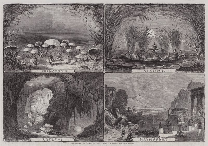 Julpantomimer och burlesker av Thomas Harrington Wilson