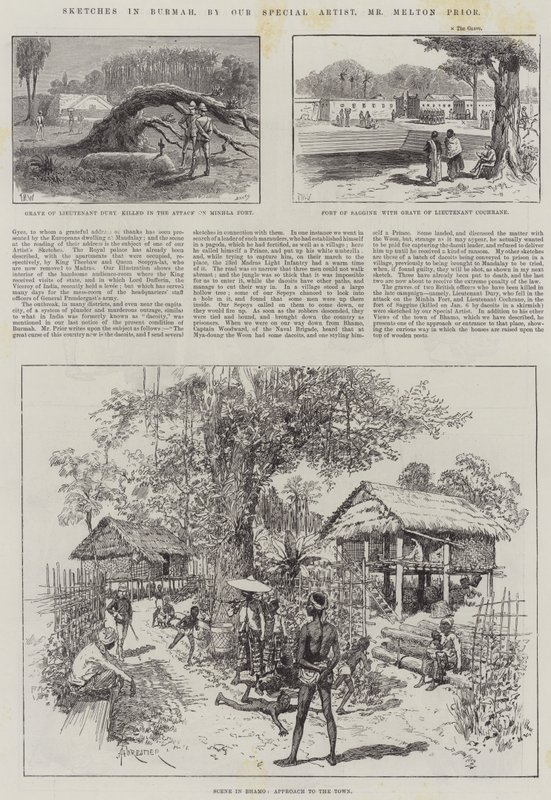 Skisser i Burmah av Thomas Harrington Wilson