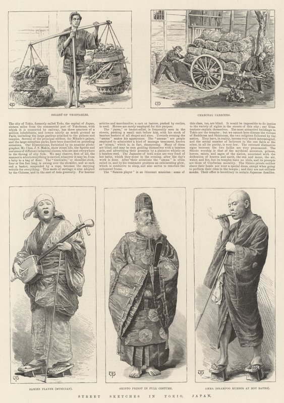Gatuskisser i Tokyo, Japan av Thomas Harrington Wilson
