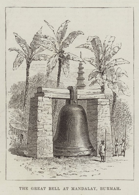 Den stora klockan i Mandalay, Burmah av Thomas Harrington Wilson