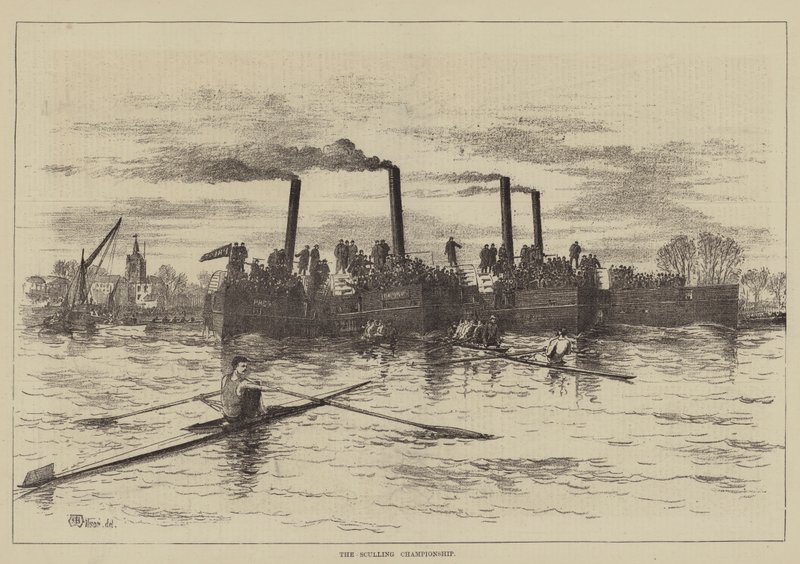 Mästerskapet i sculling av Thomas Harrington Wilson