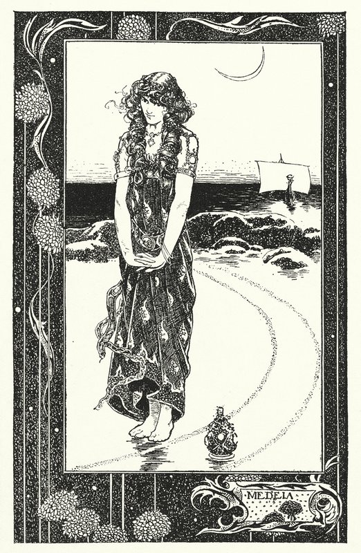 Medea (litografi) av Thomas Heath Robinson