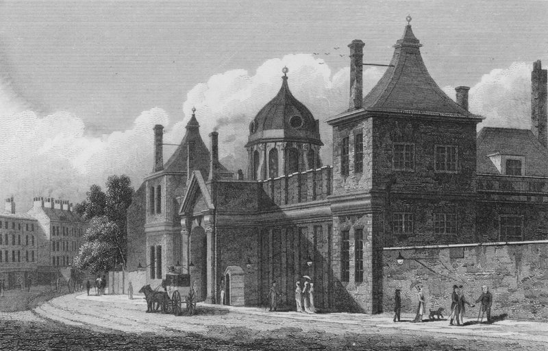 British Museum (gravyr) av Thomas Hosmer Shepherd