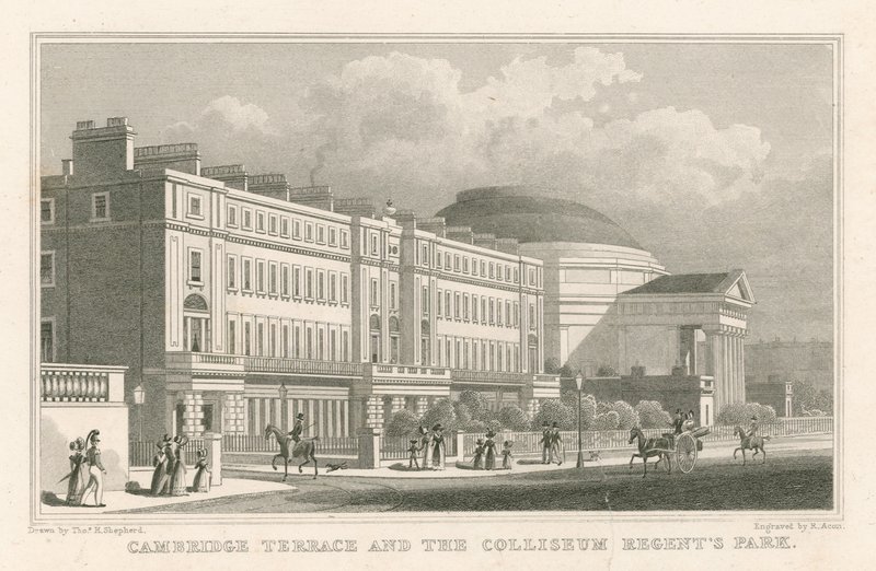 Cambridge Terrace och Colosseum, Regent