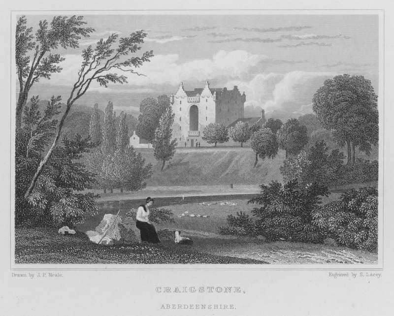 Craigstone, Aberdeenshire (gravyr) av Thomas Hosmer Shepherd