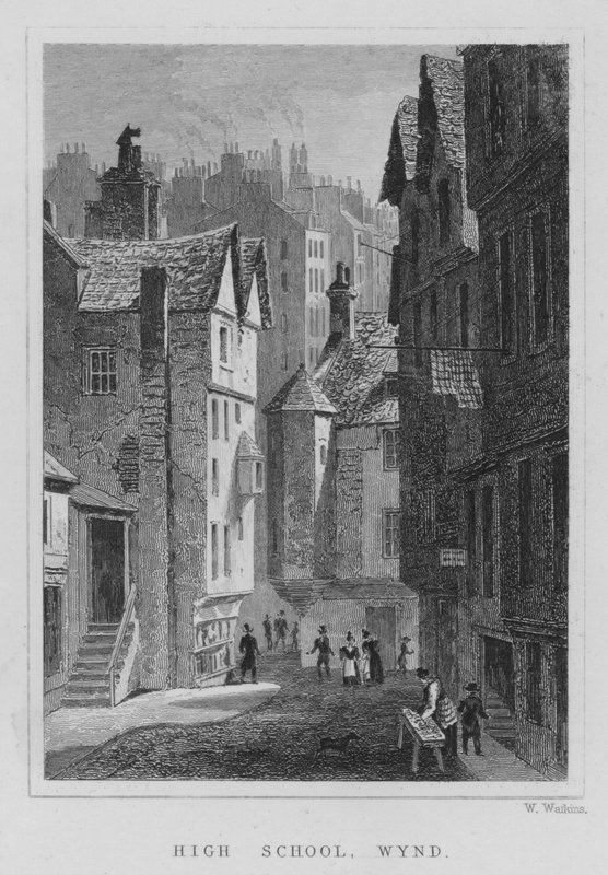 High School, Wynd (gravyr) av Thomas Hosmer Shepherd