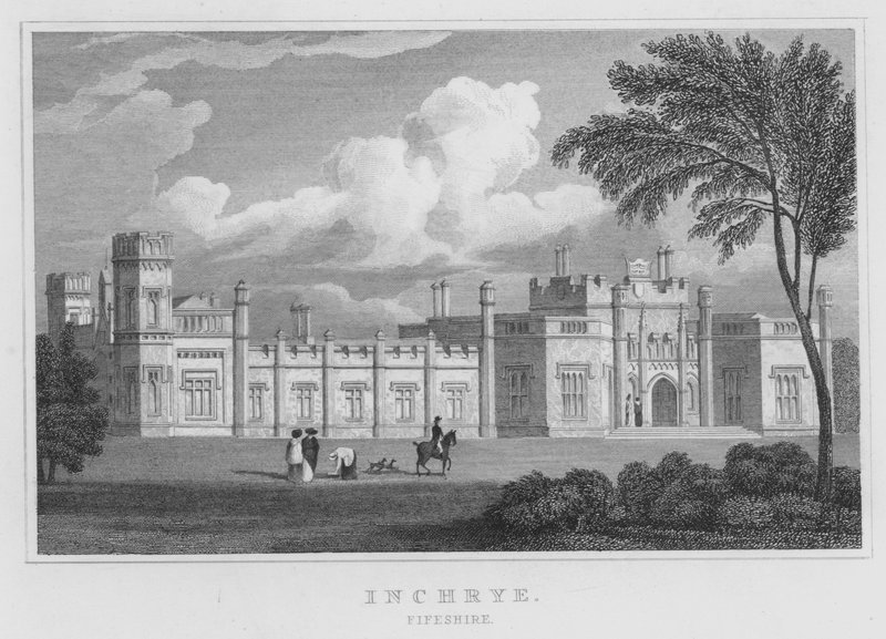 Inchrye, Fifeshire (gravyr) av Thomas Hosmer Shepherd
