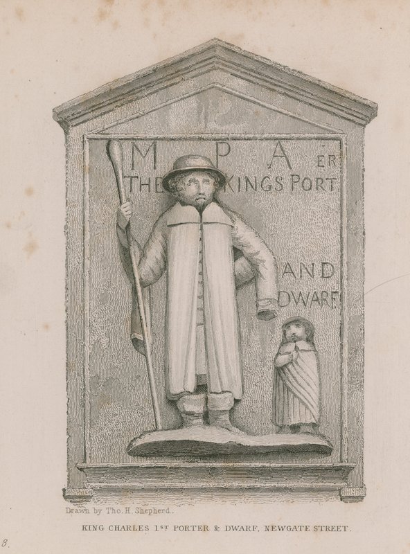 King Charles 1st Porter and Dwarf av Thomas Hosmer Shepherd