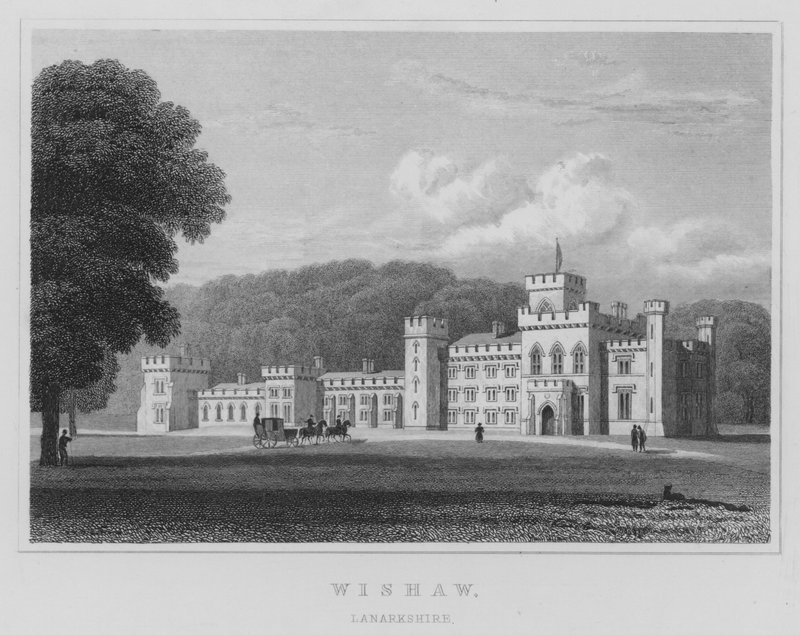 Wishaw, Lanarkshire (gravyr) av Thomas Hosmer Shepherd