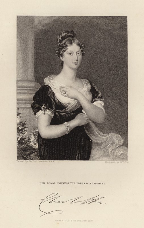 Hennes Kungliga Höghet Prinsessan Charlotte av Thomas Lawrence