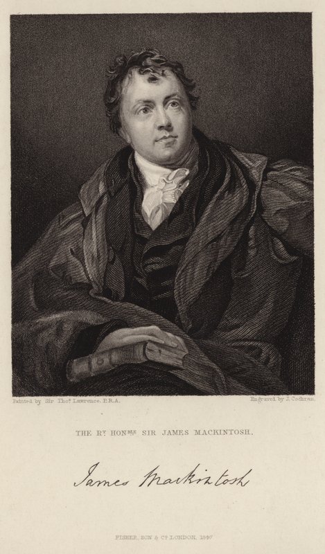 Porträtt av Sir James Mackintosh av Thomas Lawrence