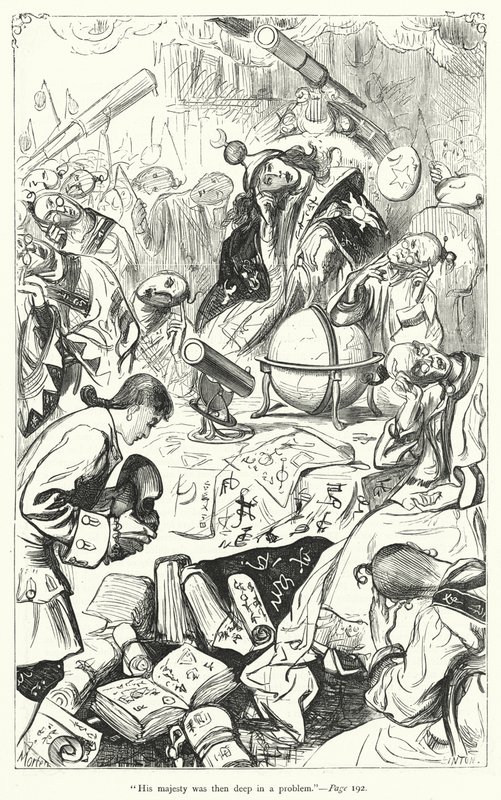 Illustration för Gullivers resor av Jonathan Swift (gravyr) av Thomas Morten