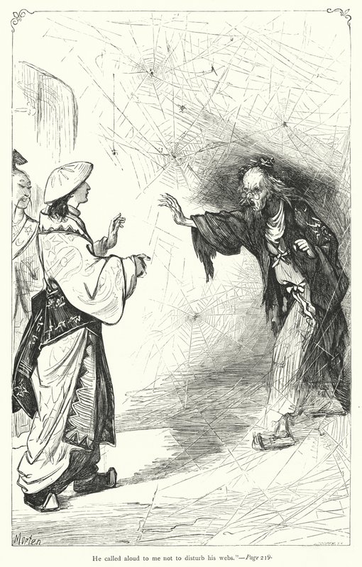 Illustration för Gullivers resor av Jonathan Swift (gravyr) av Thomas Morten