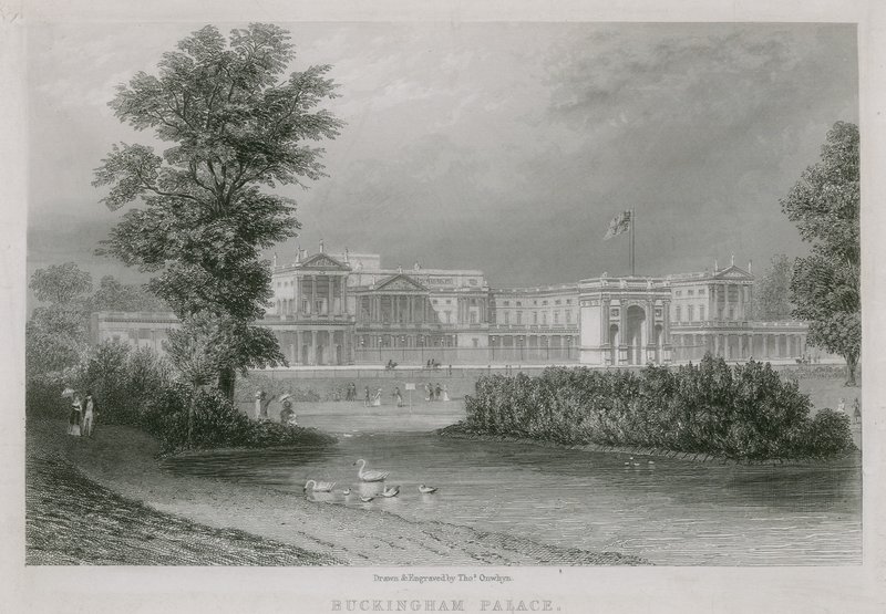 Buckingham Palace av Thomas Onwhyn