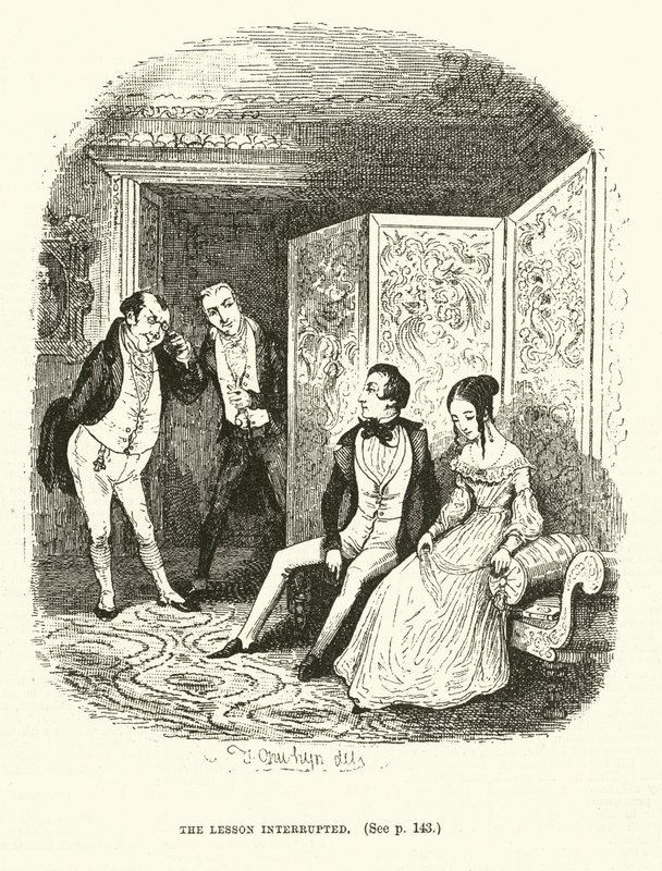 Illustration för Valentine Vox (gravyr) av Thomas Onwhyn