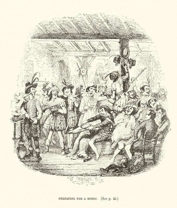 Illustration för Valentine Vox (gravyr) av Thomas Onwhyn