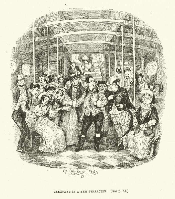 Illustration för Valentine Vox (gravyr) av Thomas Onwhyn