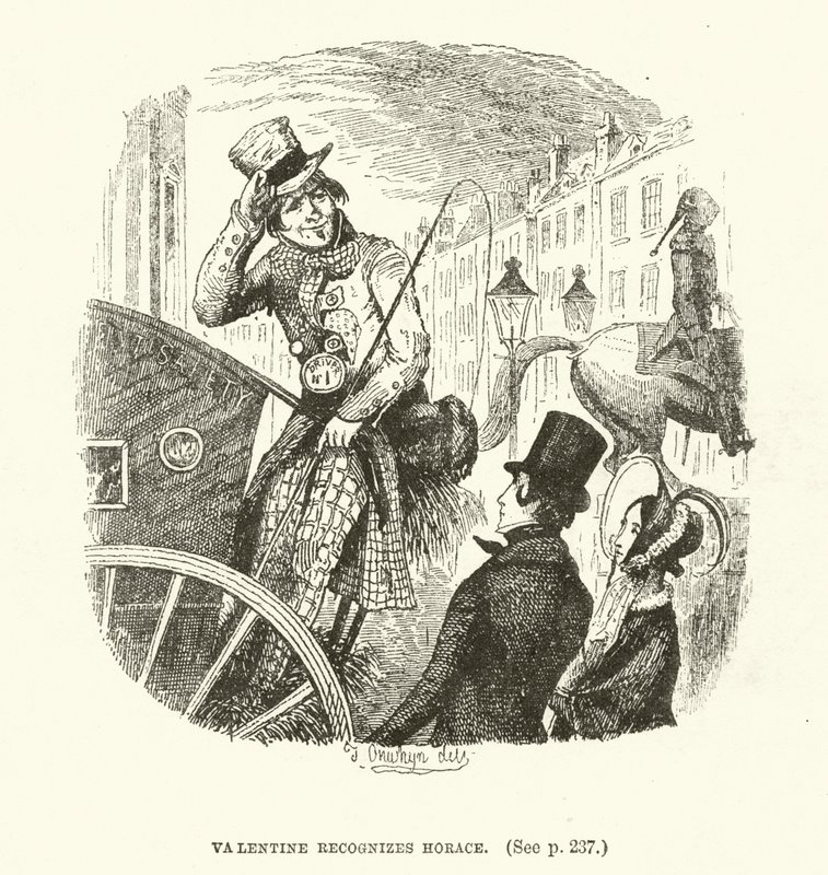 Illustration för Valentine Vox (gravyr) av Thomas Onwhyn