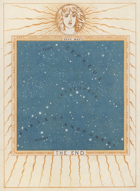 Perseus och Andromeda (färg litho) av Thomas Ralph Spence