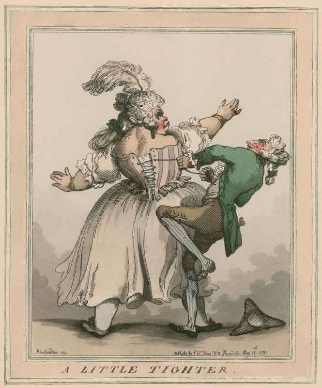 Lite stramare av Thomas Rowlandson