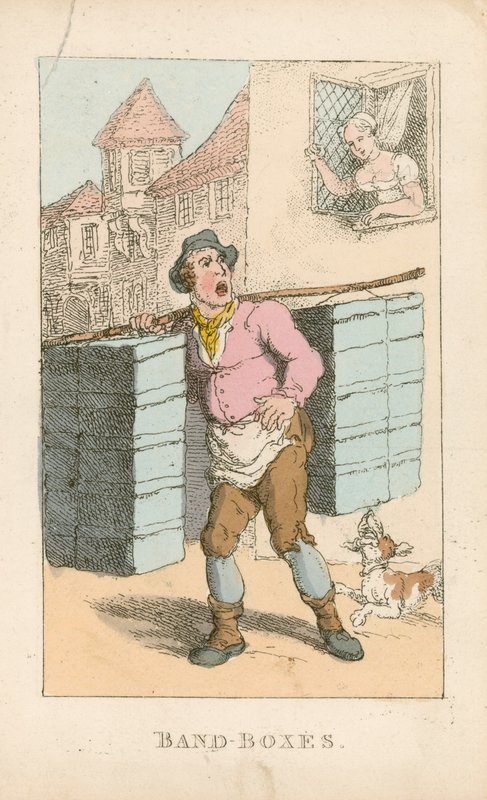 Bandlådor av Thomas Rowlandson