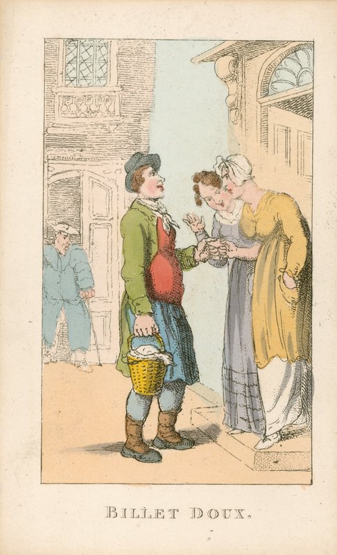 Mjuk biljett av Thomas Rowlandson