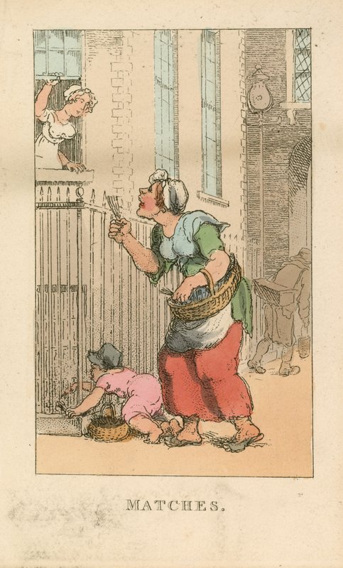 Tändstickor av Thomas Rowlandson