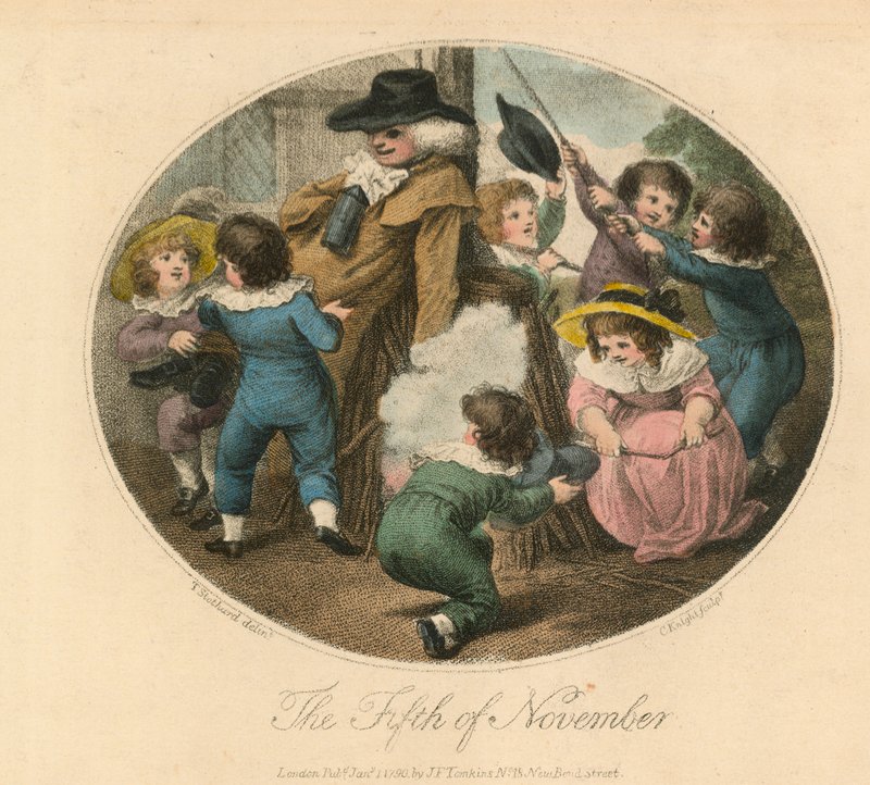 Den femte november av Thomas Stothard