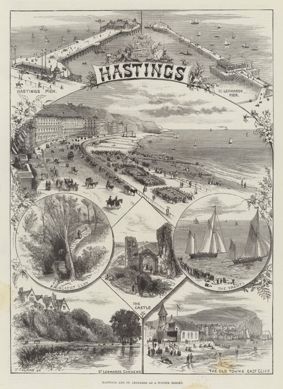 Hastings och St Leonards som vinterresort av Thomas Sulman