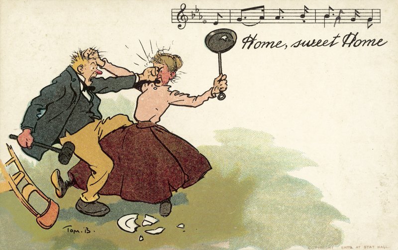 Hem Sweet Home, Våld i hemmet av Tom Browne