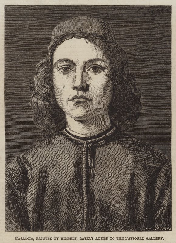 Masaccio, målad av honom själv, lades nyligen till National Gallery av Tommaso Masaccio