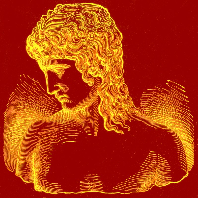 Extreme of Ethnic Divergence - Highest Type - I: Eros of Praxiteles, illustration från "With the World