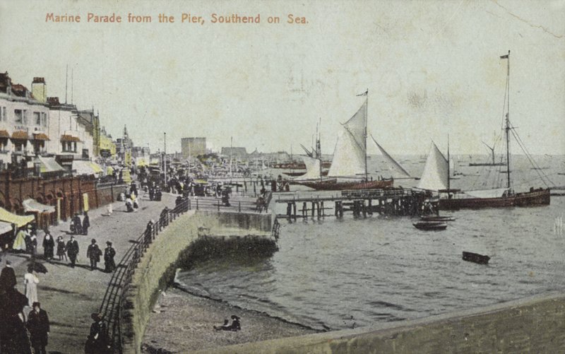 Marine Parade, Southend On Sea (färgfoto) av Unbekannt