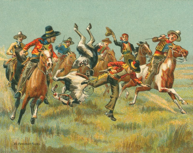 Races Historiska och moderna, mexikanska hästkapplöpningar av Unbekannt Unbekannt