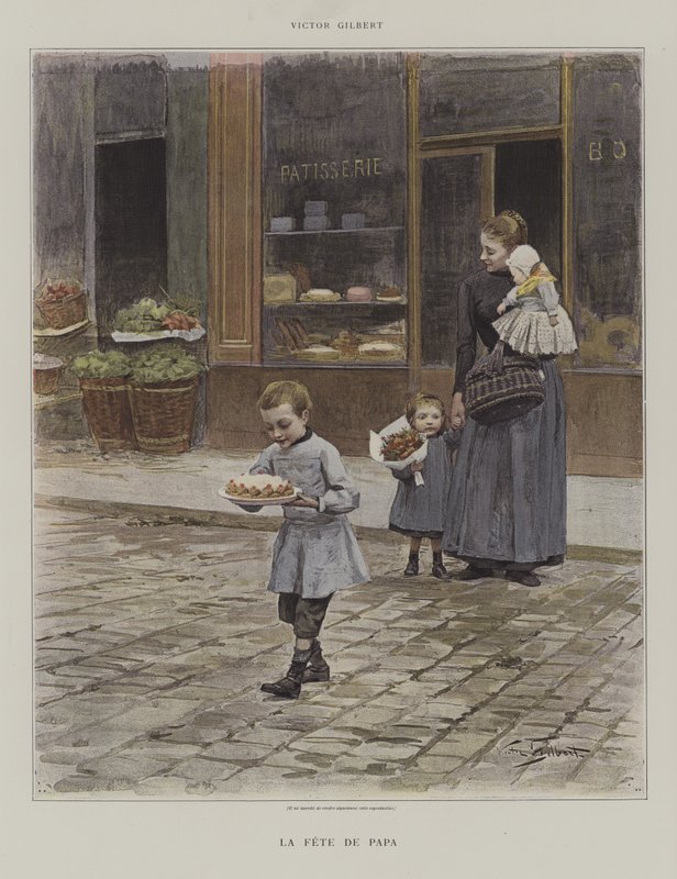 Påvens dag av Victor Gabriel Gilbert