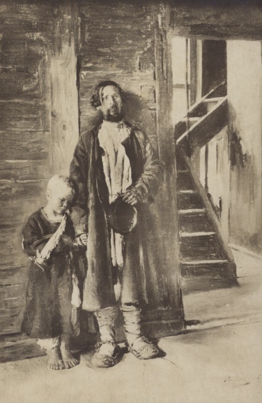 På jakt efter medicin, 1884 av Vladimir Egorovic Makovsky