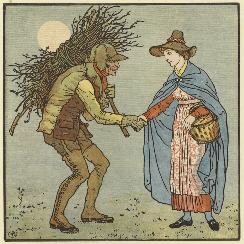 En dimmig, fuktig morgon av Walter Crane