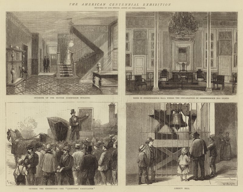 American Centennial Exhibition av Walter Jenks Morgan