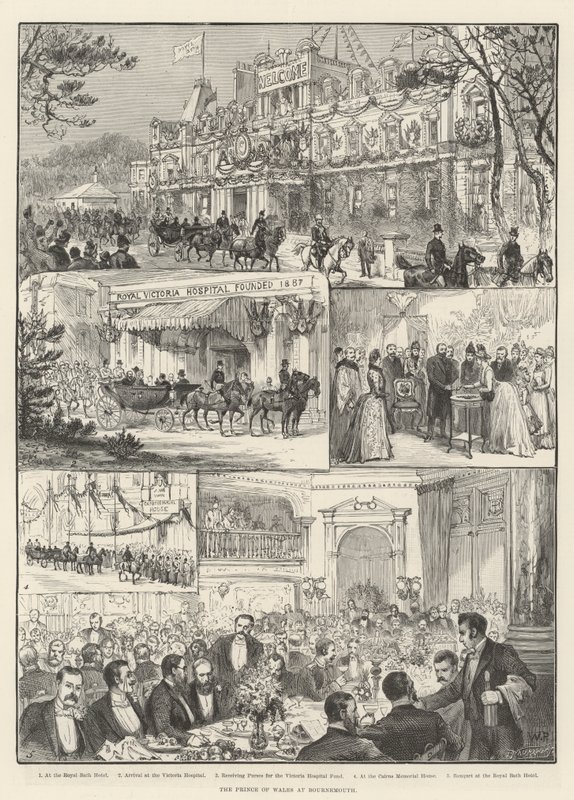 O le Perenise o Uelese i Bournemouth na sau av Walter Paget