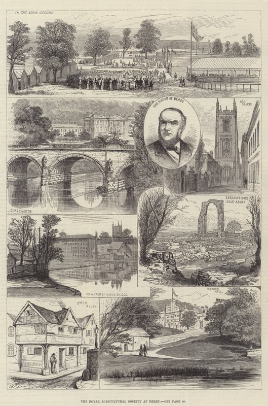 Royal Agricultural Society i Derby av Walter Paget