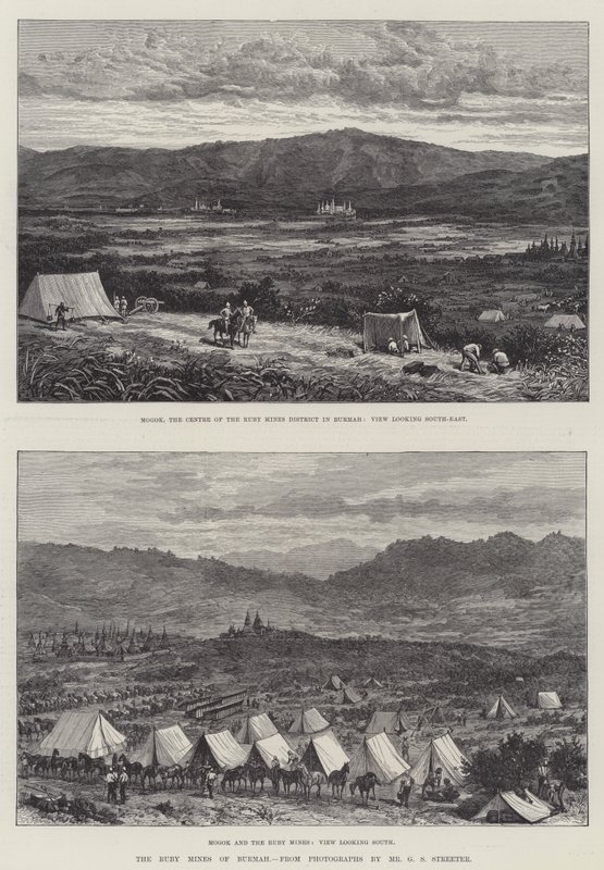 Rubingruvorna i Burma av Walter Paget