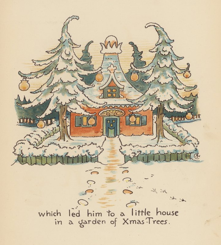 Illustration till Legends for Lionel av Walter Crane (färglitografi) av Walter (after) Crane