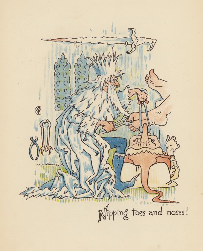 Illustration till Legends for Lionel av Walter Crane (färglitografi) av Walter (after) Crane