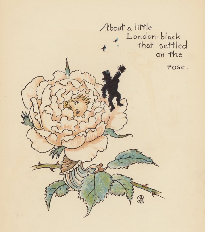 Illustration till Legends for Lionel av Walter Crane (färglitografi) av Walter (after) Crane