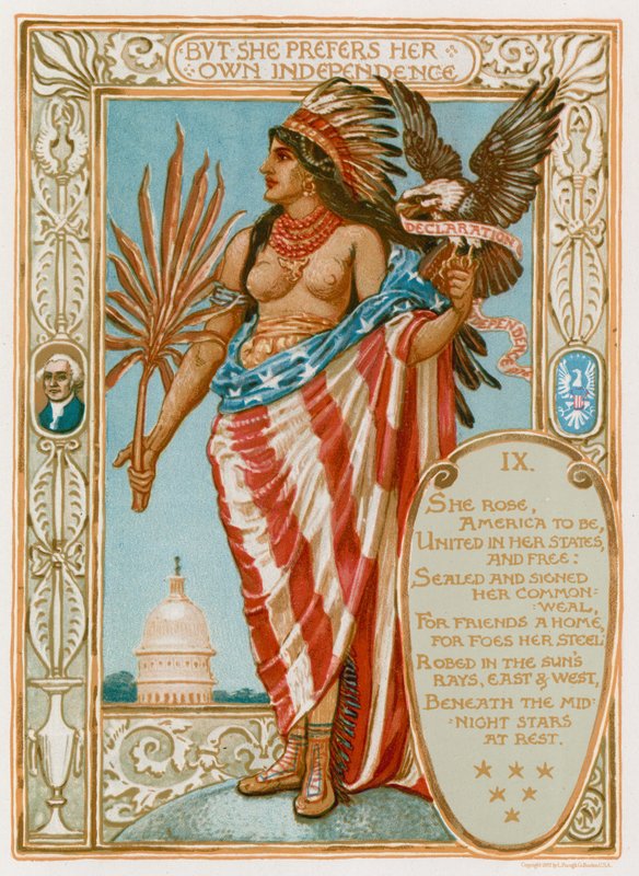 Hon föredrar sin självständighet av Walter Crane