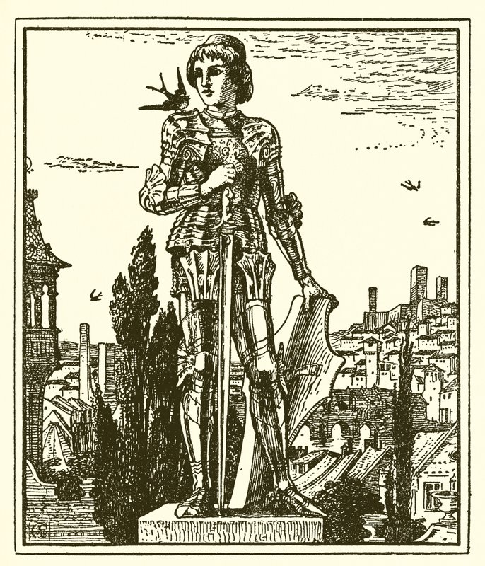 Den lyckliga prinsen av Walter Crane