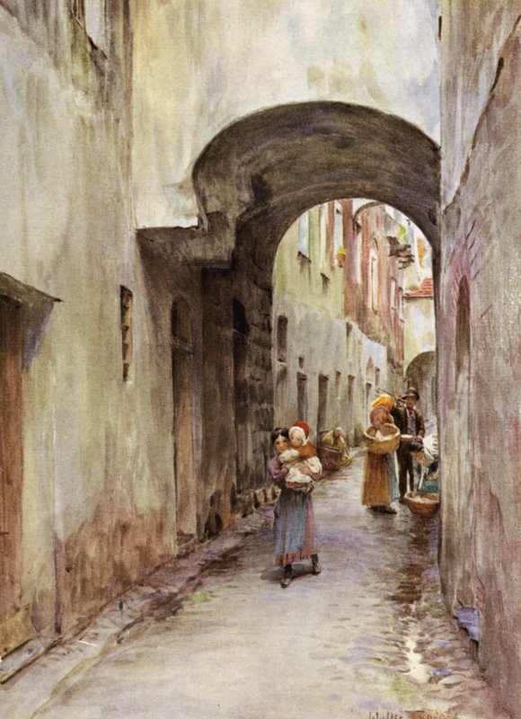 Lane, Noli, Italien av Walter Frederick Roofe Tyndale
