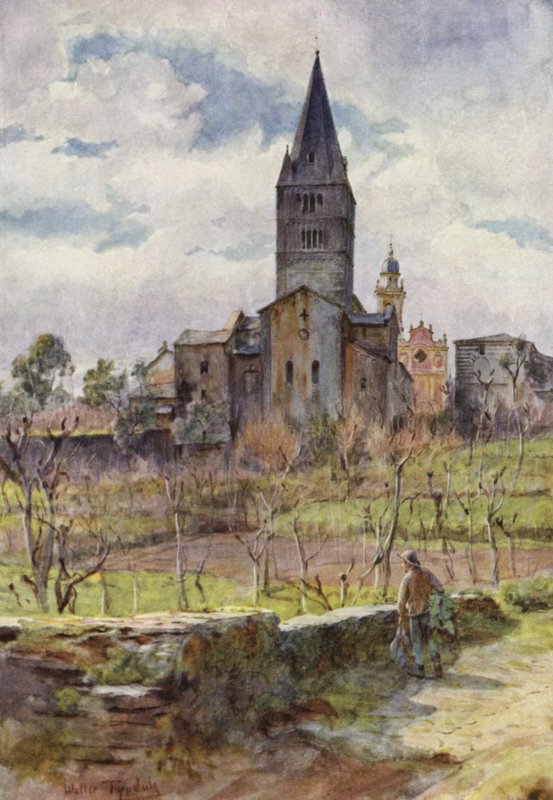 San Salvatore, Italien (färg litho) av Walter Frederick Roofe Tyndale