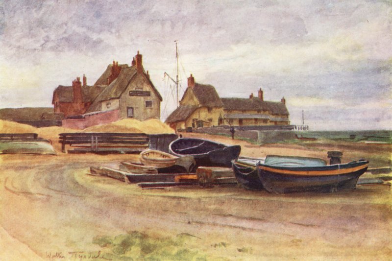 Wessex: The Bridport Arms (färglitografi) av Walter Frederick Roofe Tyndale