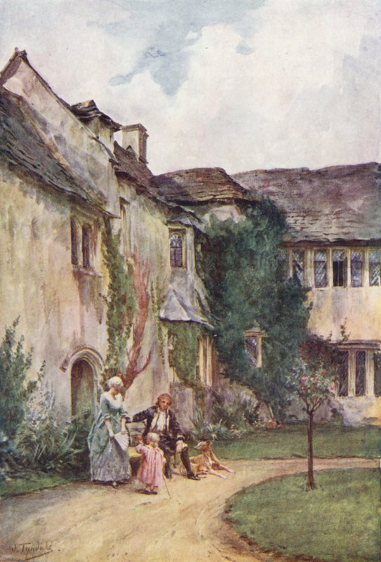 Wessex: Westwood Manor House (färglitografi) av Walter Frederick Roofe Tyndale